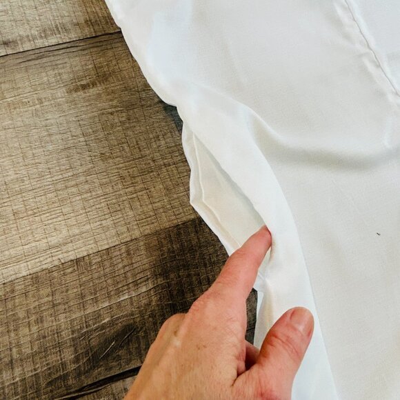 Lightweight jumpsuit with POCKETS and floral print on bib (size S) - Picture 5 of 11